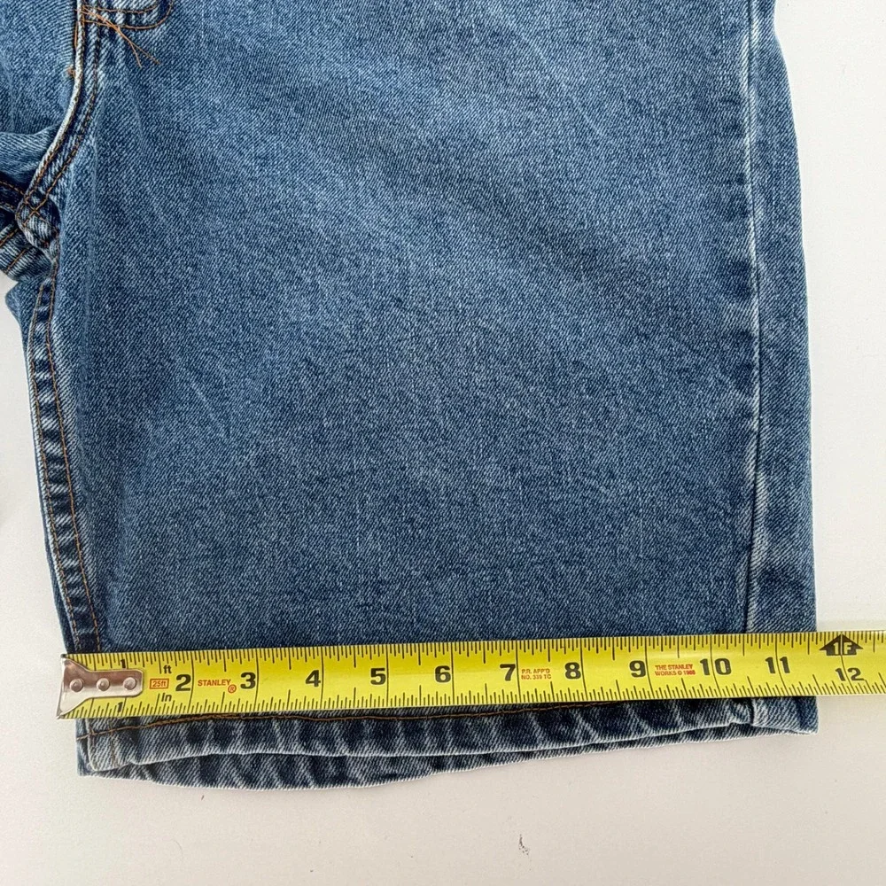 Vintage Levis 505 Mens 42 Regular Fit Denim Shorts Blue Made in USA 90s 511-0199